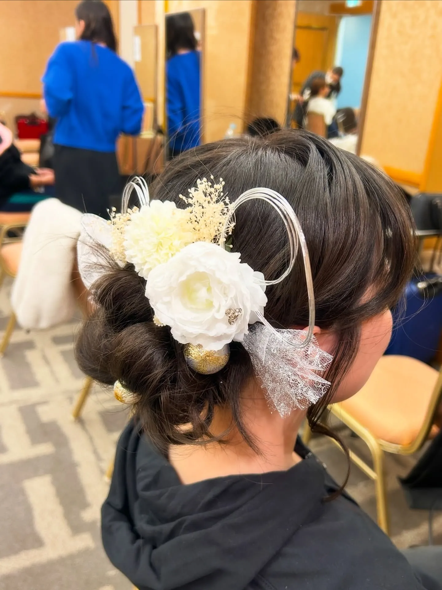 成人式のお手伝い👘