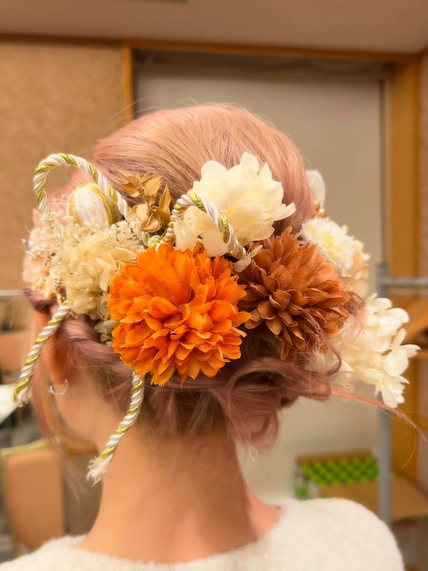 成人式のお手伝い👘