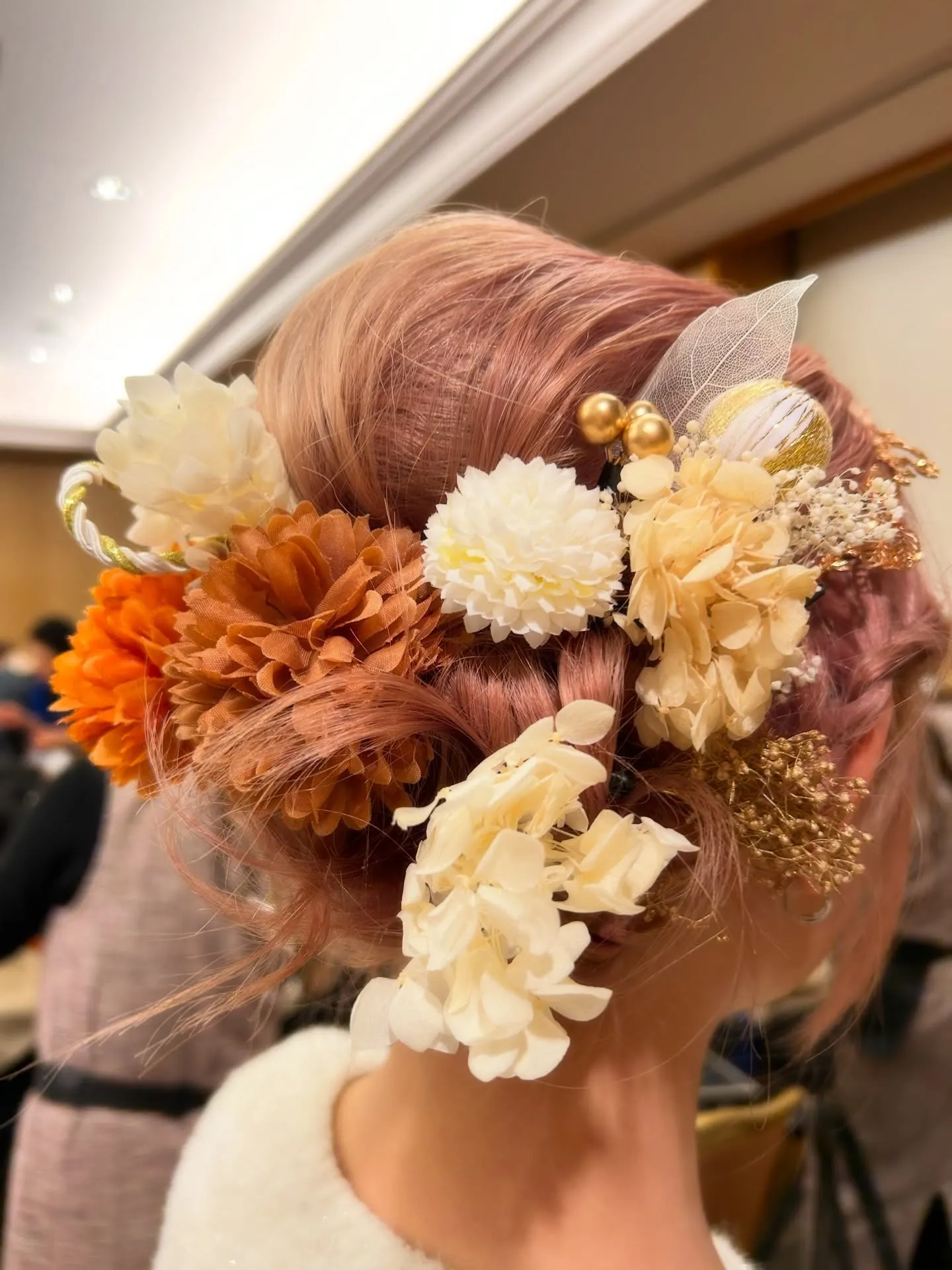 成人式のお手伝い👘