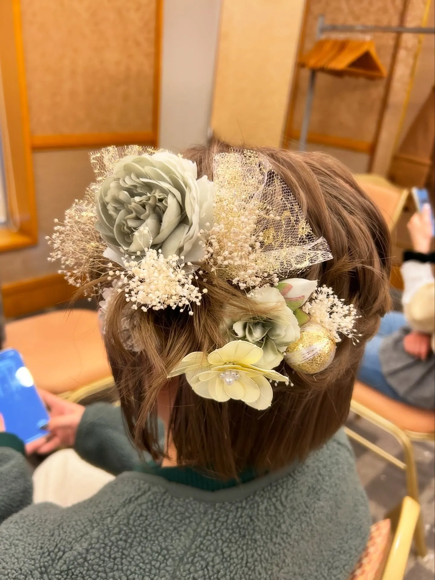 成人式のお手伝い👘