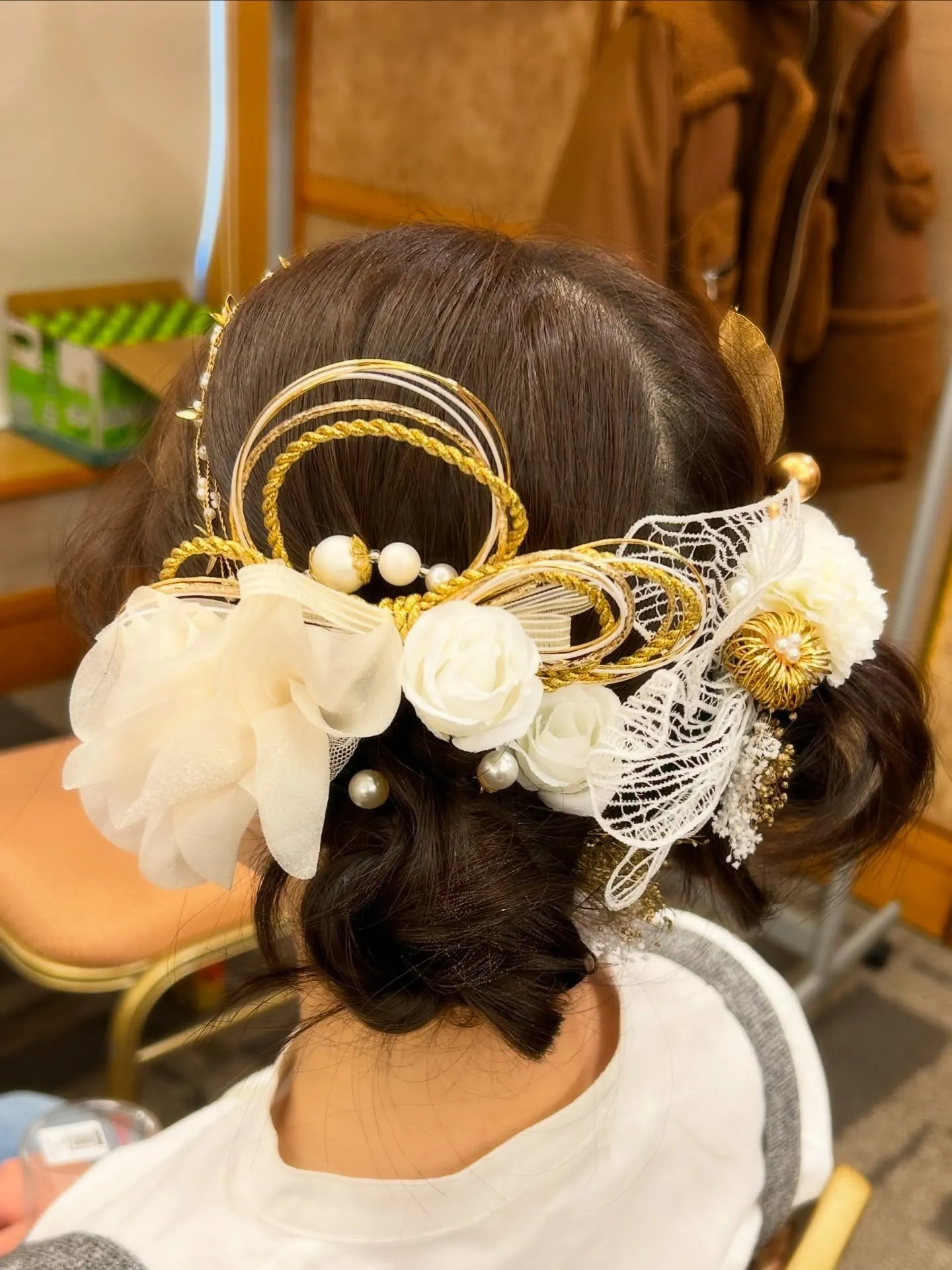 成人式のお手伝い👘